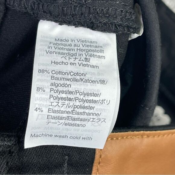 Madewell Jeans Women's 23 Black Skinny Curvy High Rise Stretch Preppy J1376 - Picture 7 of 13